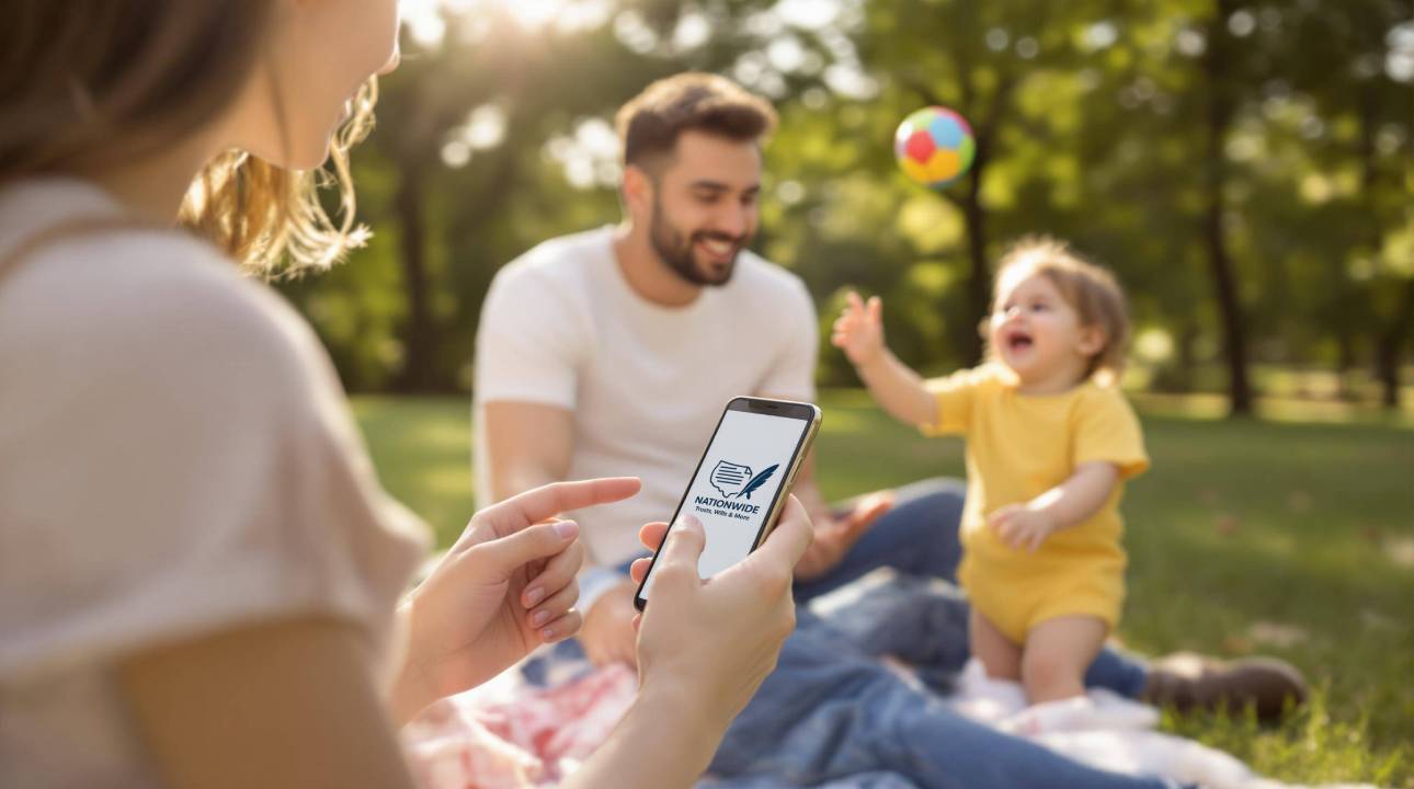 Family protected by trust and will documents